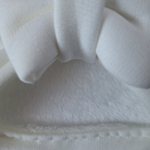 Turban nœud , buns ou simple en Polaire alpine- Oeko-Tex